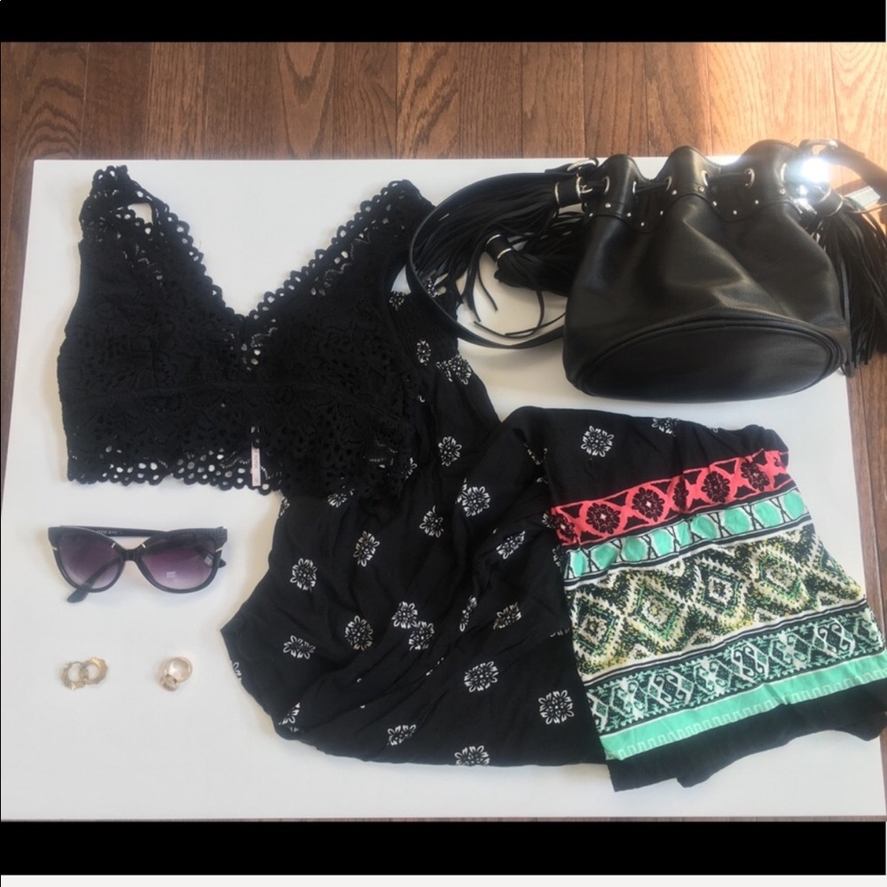 2/$14 LACE, Floral Pattern Bralettes - Picture 3 of 3
